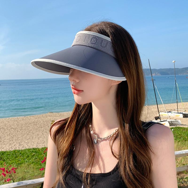 Summer Uv Protection Summer Hat With Wide Brim And Breathable Ice Silk For Outdoor Women