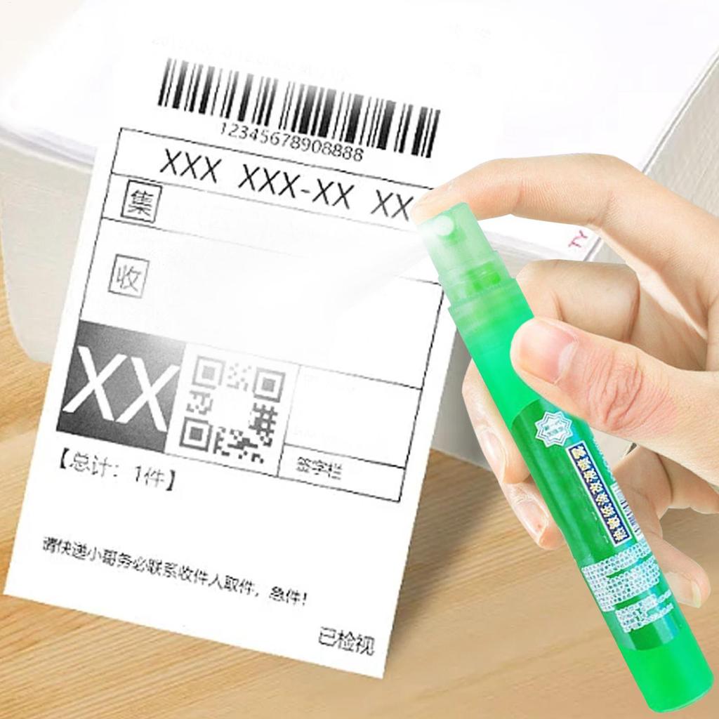 Quick-drying Thermal Paper Correction Fluid Confidentiality Stamp Spray Express Delivery Information Eraser Pen for Privacy Prot