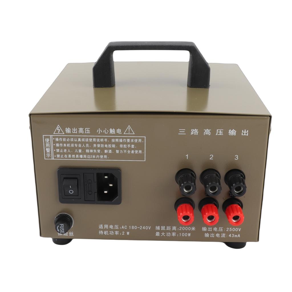 High Voltage Electronic Mouse Rat Killer Trap Pest Control