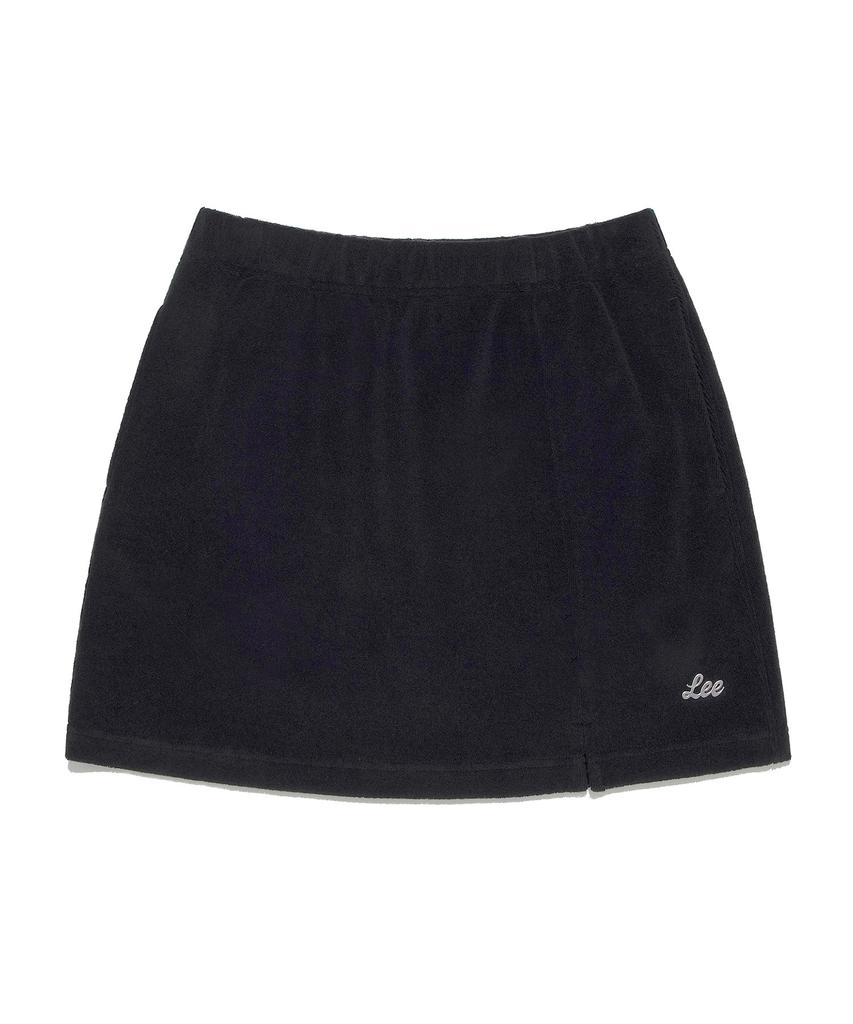 Lee Women Terry Mini Skirt Black