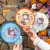 Yada Large Cartoon Round Plastic Hand Fan