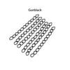100 pièces/Lot 50mm 70mm Chaînes de Queue en Gros Chaîne d'Extension Allongée pour Bracelets Colliers Fabrication de Bijoux DIY Vente en Gros