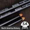 Han Lan Huo Solid Wood Drumstick Holder & Stand for 5A/7A Children's Drumsticks, Walnut Wood