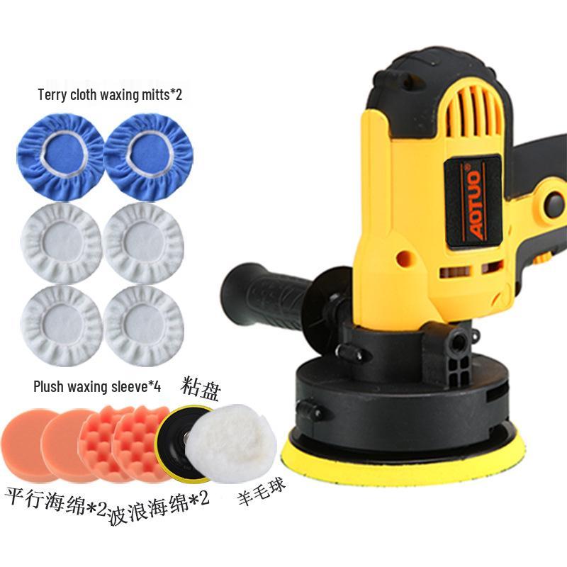 Handheld Car Polisher & Multi-Surface Floor Waxing Machine