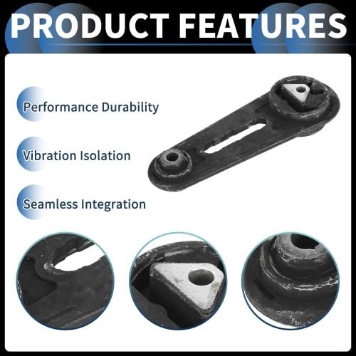 INFINAUTO Compatible with Nissan Serena C25 Engine Motor Mount Black 1pc