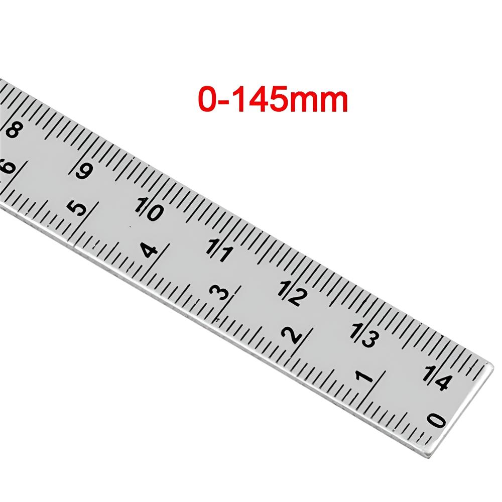 180 Degree Guage Goniometer Angle Meter Measure Protractor Ruler Metal Finder Stainless Steel Woodworking Wood Measurement Tool