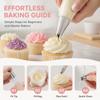 5PCS Seamless Icing Tips 5 Shape Piping Nozzles Premium Frosting Tips  Birthday Cake Party