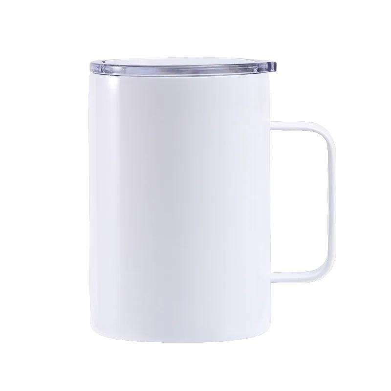 Sublimation Blank Straight Cup Stainless Steel Water Bottles Tumbler Coffee Mug Cup Vacuum Flasks DIY Insulated Thermos 6OZ-30OZ