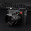 Haoge Metal Square Lens Hood for Leica Q3 Q2 Q Q-P QP Q3 Typ116 Camera Accessory Black LH-LQB