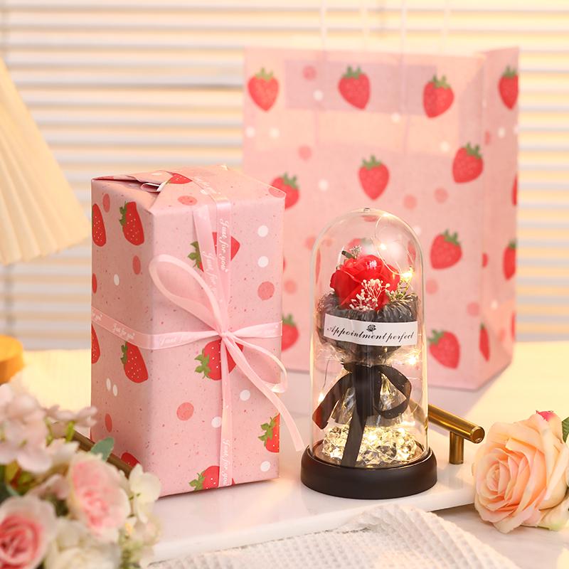 Rose Bouquet Night Light – Ideal Birthday Gift for Women, Friends, or Classmates