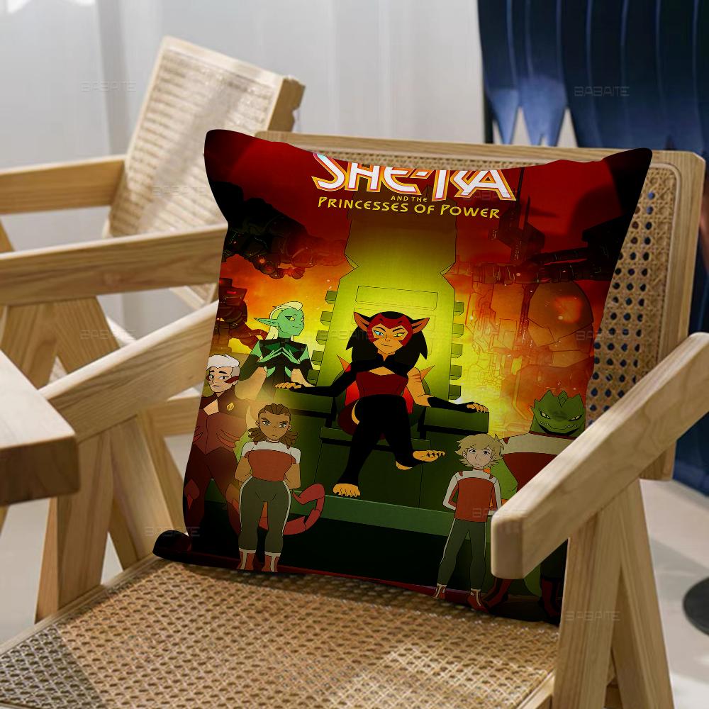 She Ra And The Princesses Of Power Anime Personalized Pillow Cover Kids Bedroom Wild Party Decor Pillowcase Kid Birthday Gift