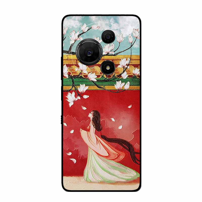 3D Relief Embossed Cover For TCL 60 NxtPaper 4G Case Soft Silicone Back Cover For 60 NXTpaper 4G 3D Relief Funda TCL 60 NXTpaper