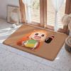 Character U Umaru Doma Floor Mat Eco  Flannel Doormat Non Slip Odorless Indoor Floor Rug Soft Short Plush Home Mat