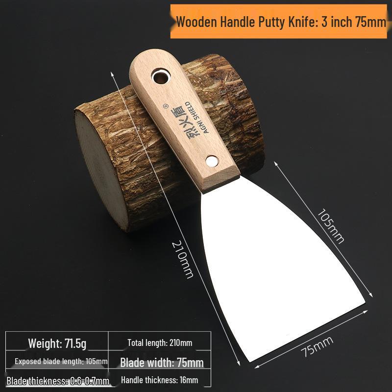 Špachtle Škrabka - Malá Nástroj na Spárování Stěn a Malování