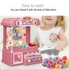 Doll Grabber Machine Cool Light Music Electric Eggshell Grabber Game Toy for Party