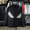 Li-Ning Color Block Hooded Zip Long Sleeve Windbreaker Jacket Men jackets Black AFDT033-1