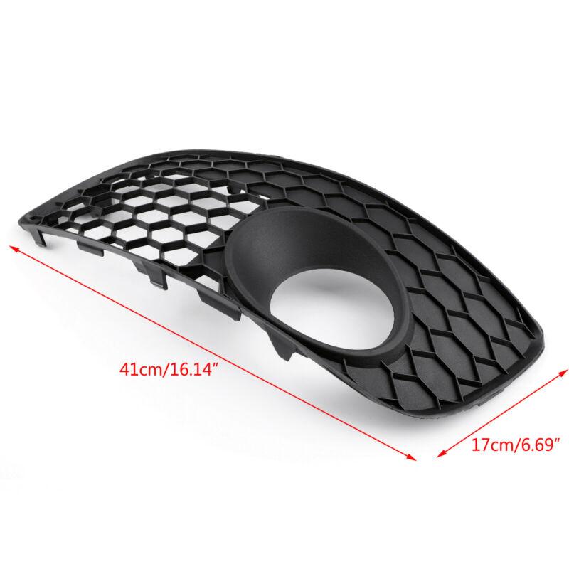 Pair Front Bumper Fog Lamp Lights Grill Grille For Volkswagen GOLF MK5 GTI 2006-2009