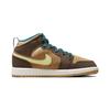 Air Jordan 1 Mid SE PS Cacao Wow Luminous Green Ale Brown Twine Sail Geode Teal DZ6338-200