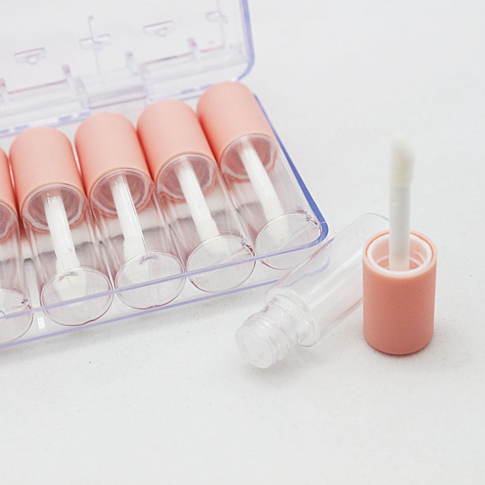Travel Pink Cosmetic Containers DIY Lip Gloss Lip Gloss Tubes Refillable Bottles Sample Bottles