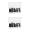 50 Pieces Fishing Swivel Clips Barrel Connector Swivels