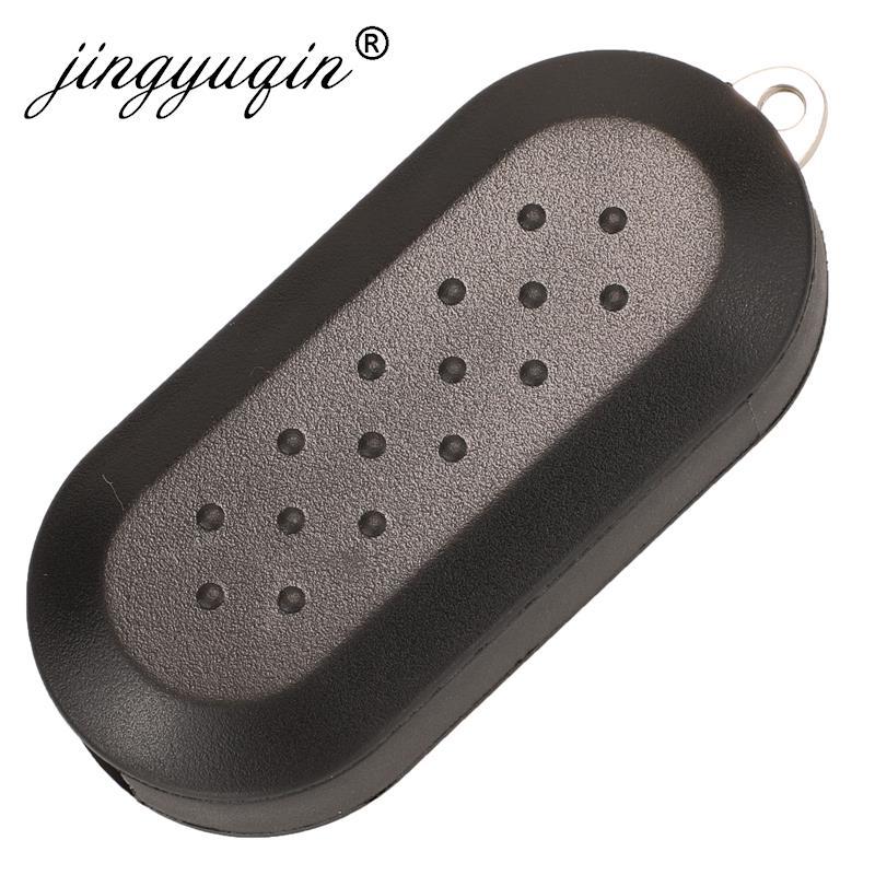 Jingyuqin 2/3 Buttons Delphi BSI /Marelli 434Mhz ID46 Car Remote Key For Abarth 500 595 500 124 695 5CC 71752289 6000628973