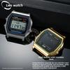 Bracelet de montre en acier inoxydable de haute qualité pour Casio A158 A159W F91W - Accessoires pour hommes