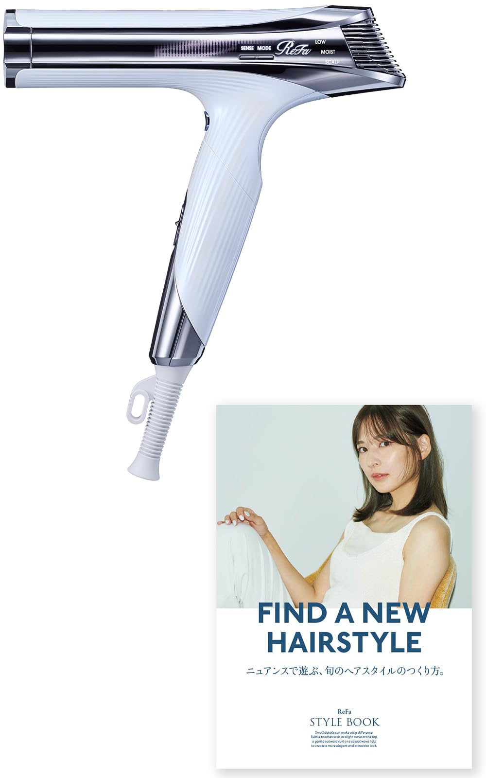 

store ReFa BEAUTECH DRYER BEAUTECH DRYER White Посібник із укладки волосся включено Нова модель [лише офіційна] S+/ReFa S+