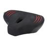 Fahrradsitzkissen Breit Verdickt Stoßdämpfung Atmungsaktives Sattelpad für Peloton Schwarz Rot
