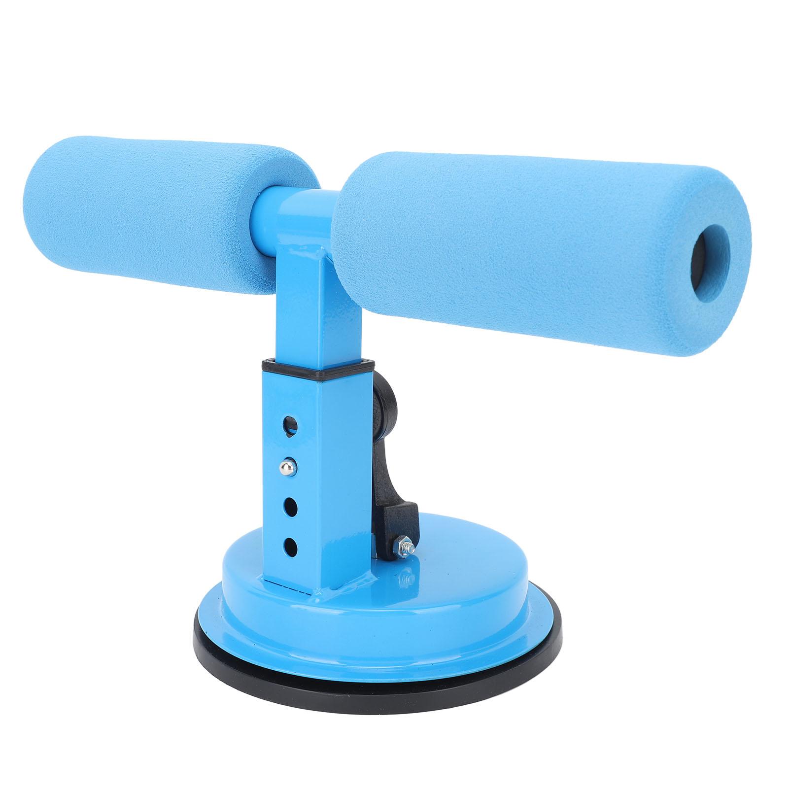 

Sit Up Bar Floor Portable Sit Up Exercise Equipment with Suction Cup Abs Master for Finess Exercising Abdominal Muscles Training Blue