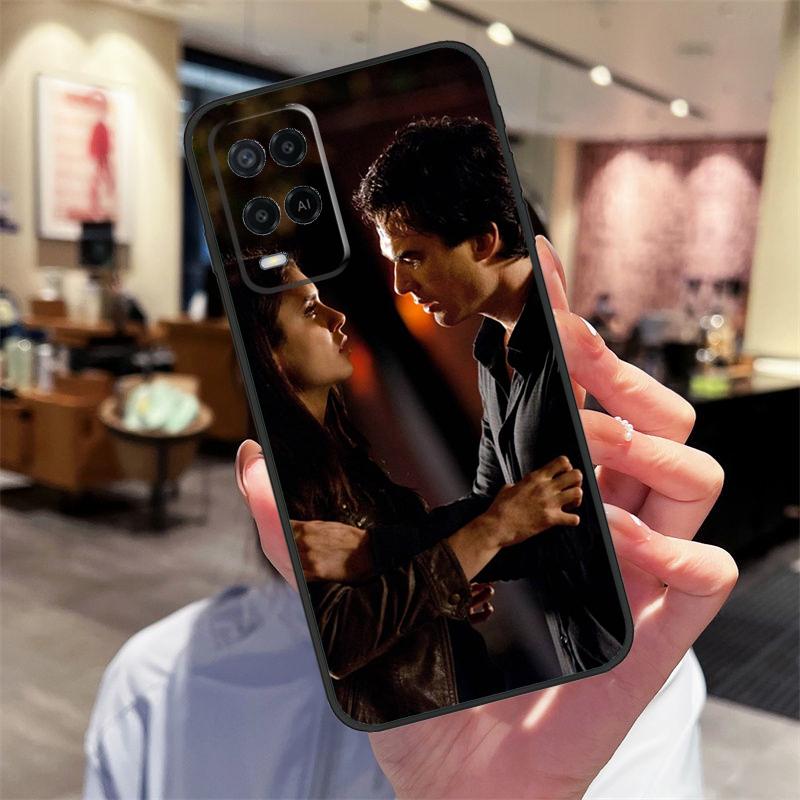 Damon Elena The Charli Damelio Case For Oppo A94 A54 A40 A60 A80 A98 A78 A18 A38 A58 A16 A76 A96 A17 A77 A74 A57S A15 Cover