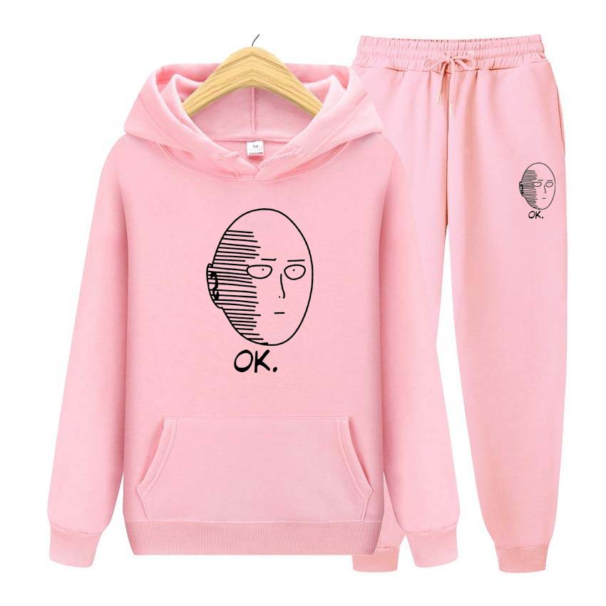 Autumn Winter Couple Suit Jogging Fashion  Men Womens Hoodies Tracksuits Jogger Pants thick Warm Clothes Men