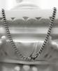 Blessed Bullet Blessed_6Mm Classic Flat Chain Necklace_Vintage Silver
