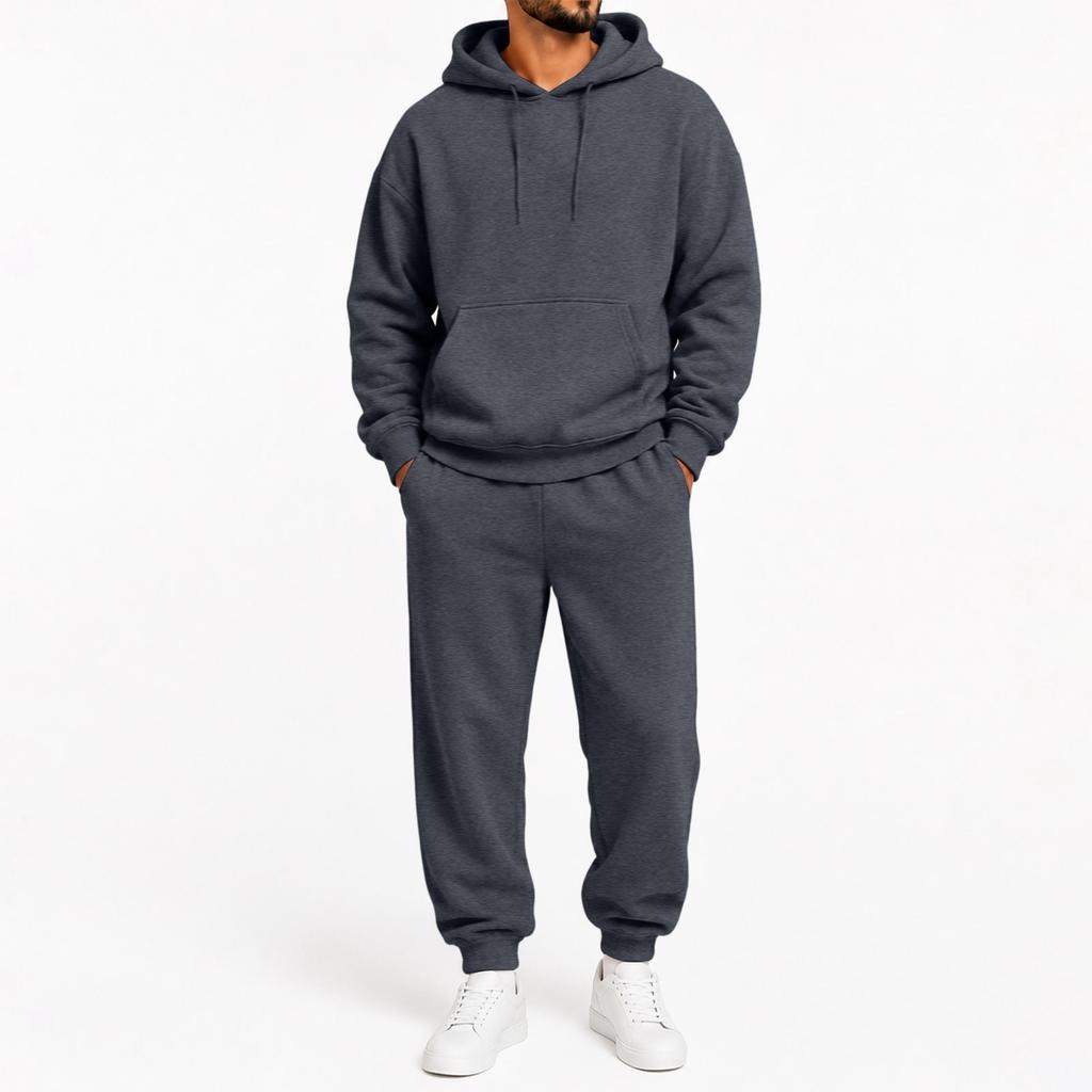 Men's Pullover Hoodie Athletic Sweatshirt for Sports and Casual Wear