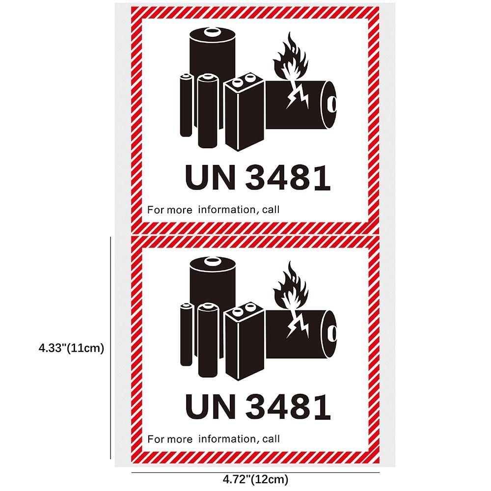 Buy Copper Plate Adhesive Transport Lithium Battery Label Red Transport Warning Label Office at affordable prices — free shipping, real reviews with photos — Joom for Free Lithium Ion Battery Shipping Label Printable