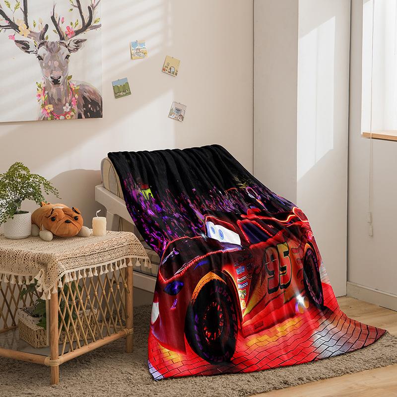 Cars Series Double-Sided Flannel 3D Digital Printing Blanket Blanket