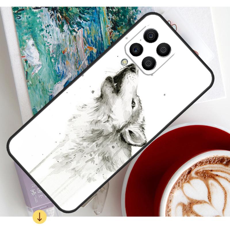 Animal Wolf Case For Samsung Galaxy M13 M16 M11 M21 M31 M20 M23 M54 M14 M34 M52 M32 M12 M36 M56 M15 M55