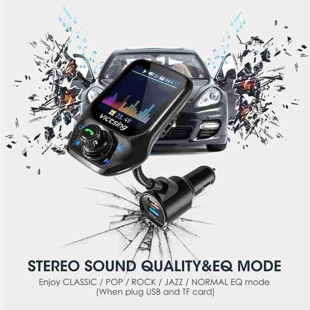 Bluetooth Car FM Transmitter MP3 Player Hands Free Radio USB Charger Adapter Kit Z1U4