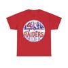 New York Raiders Logo Nostalgisches Hockey-T-Shirt