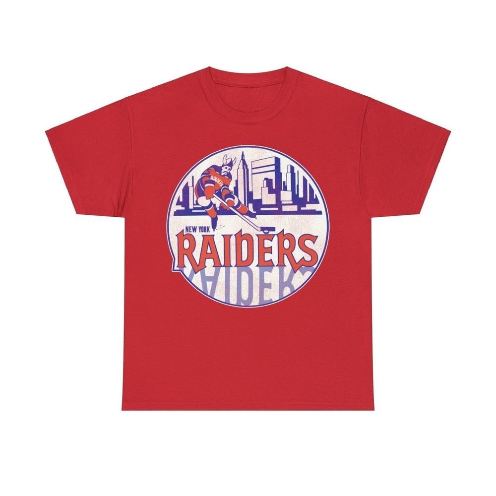 

New York Raiders Logo Nostalgic Hockey T-shirt M