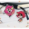 Acryl Schlüsselanhänger für Hazbin Hotel Alastor Vaggie Husk Angel Dust Niffty Anime Anhänger Kreativer Acryl Rucksack Anhänger