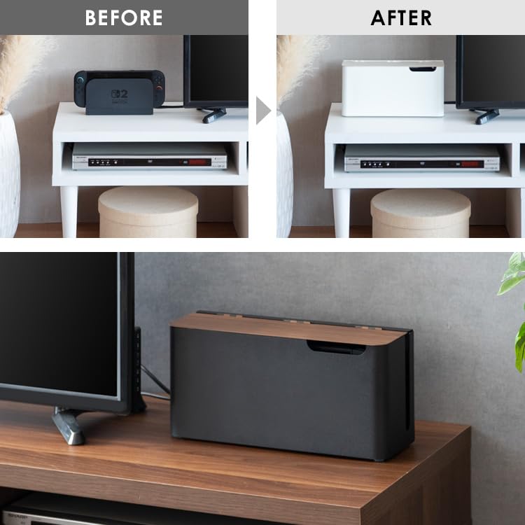 Miyatake Seisakusho TEER Game Console Case for Switch 2, Stand-Alone or Wall-Mounted, GC-2600M (White x White)