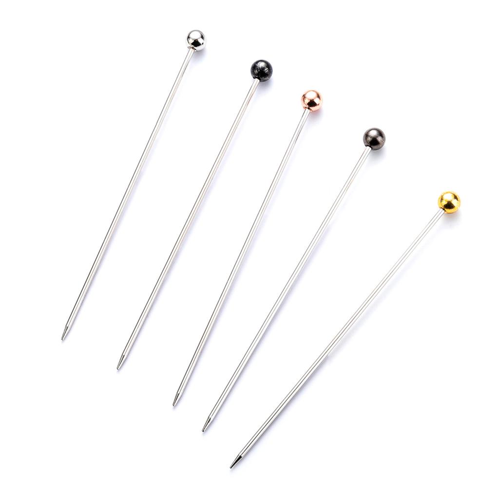 6Pcs Stainless Steel Cake Tester Stick Baking Tool Reusable Cake Testing Needles for Kitchen Home Bakery Tools Enduring