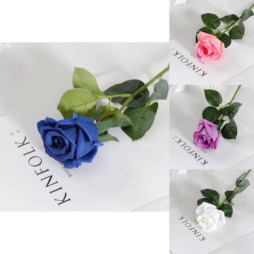 Artificial Rose Flower In Multiple Colors With Elegant Design For Wedding And Home Decor