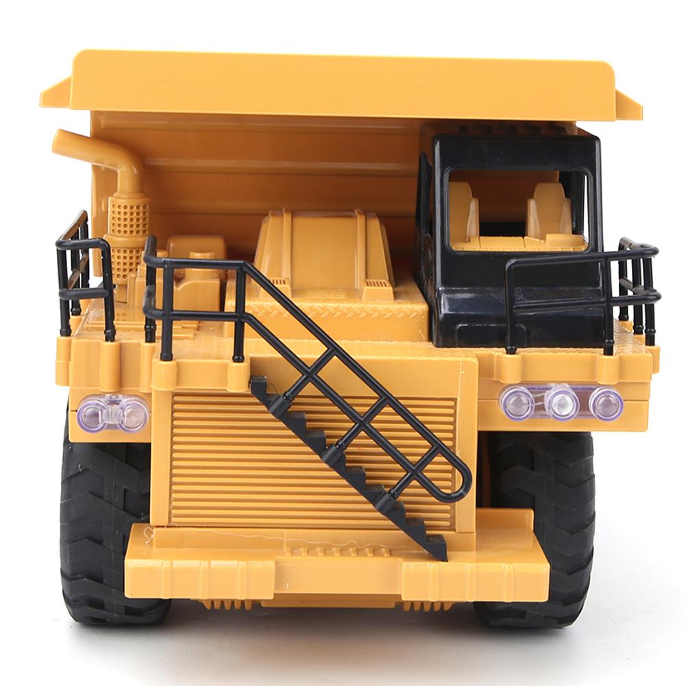 1 20 6 Channel Remote Control Simulation Engineering Car Model Kid Truck Gift