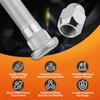 M12 x 1.25 10.9 Wheel Lug Stud and Nuts Fit for Subaru 60 Degree Tapered Seat Wheel Hub Bolt Nut Set 28365FE001 28171AJ000