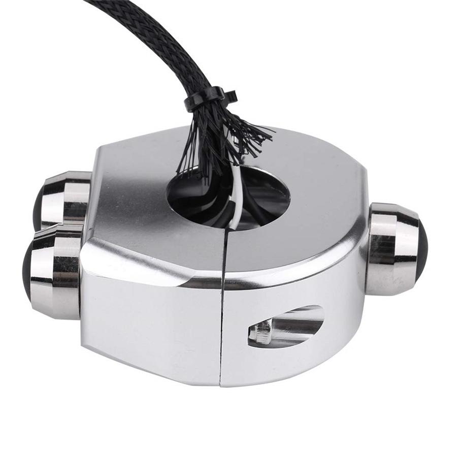 For Motorcycle Handle Switch 25Mm-Kg055 Silver*2