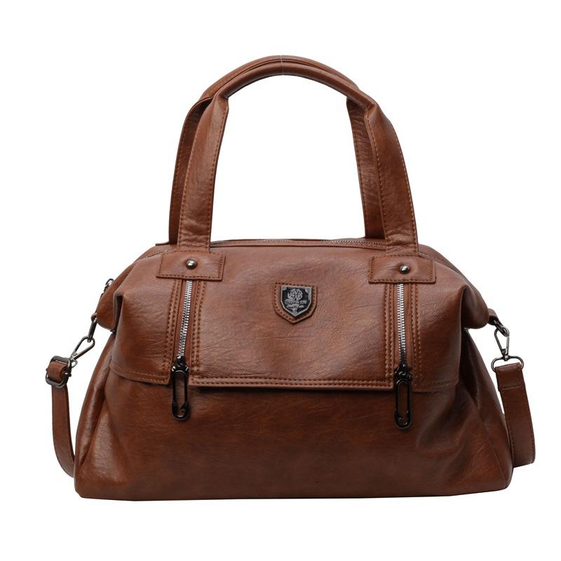

Women s bag 2025 new retro casual handbag European and American trend shoulder messenger bag tote bag women