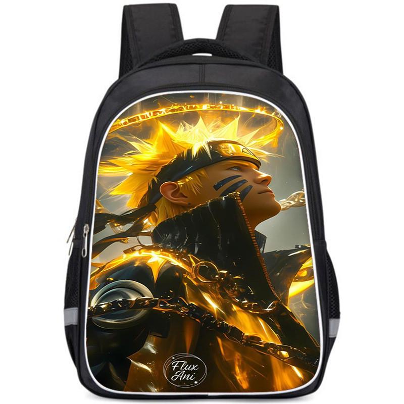Naruto Large Capacity 3d Backpack Lightweight Burden-reducing School Bag For Kids