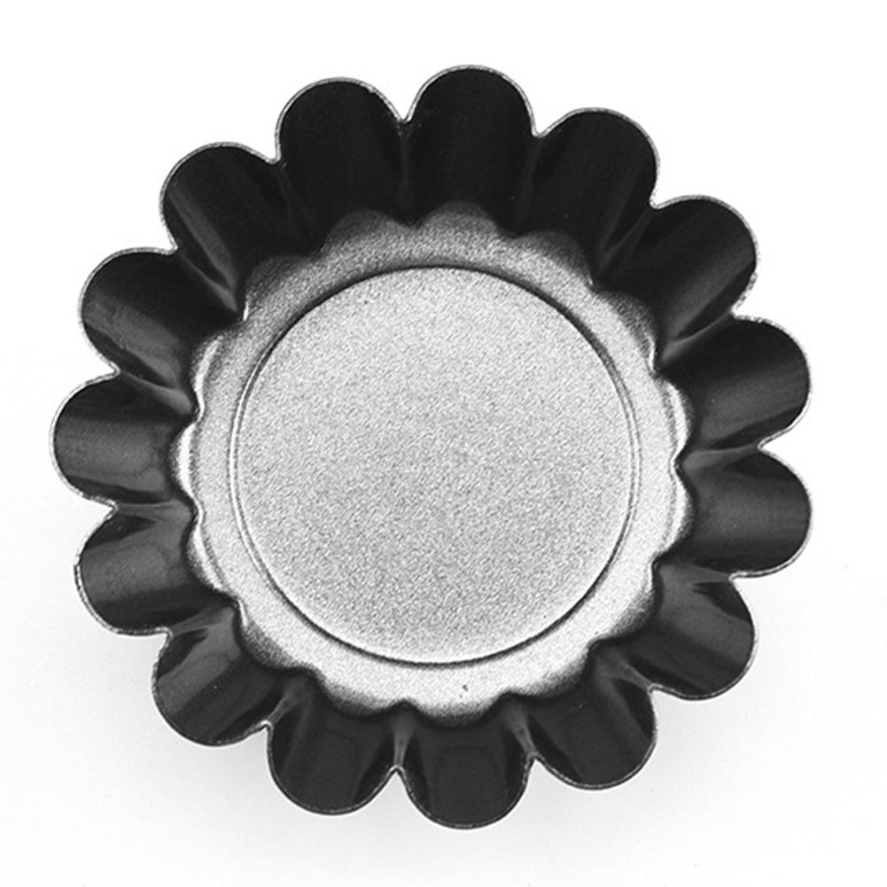 Egg Tart Pans Carbon Steel Tart Tins Baking At Home Effortless Baking Home Baking Supplies Reliable Baking Tools