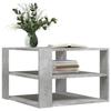 VidaXL Table basse gris béton 59,5x59,5x40 cm bois d'ingénierie 834249